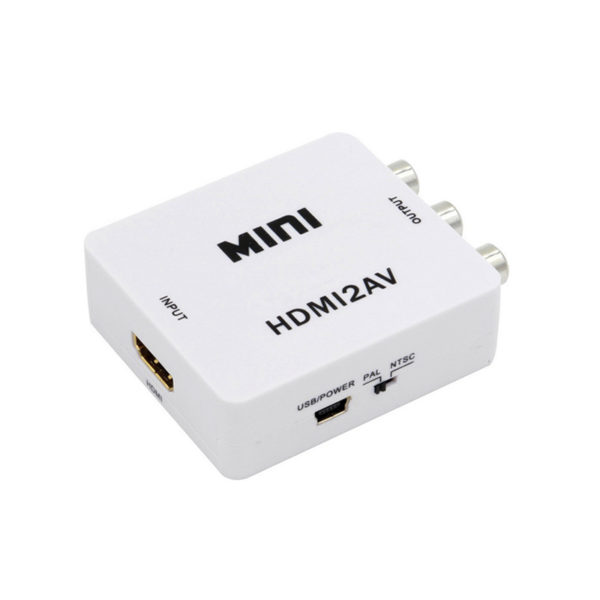 Conversor de video HDMI a RCA AV